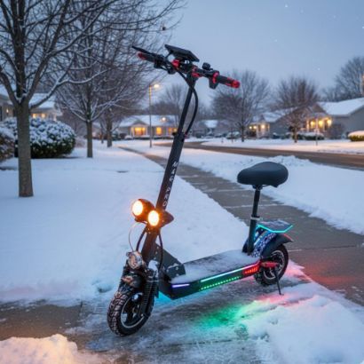 صورة سكوتر وقوف قوي